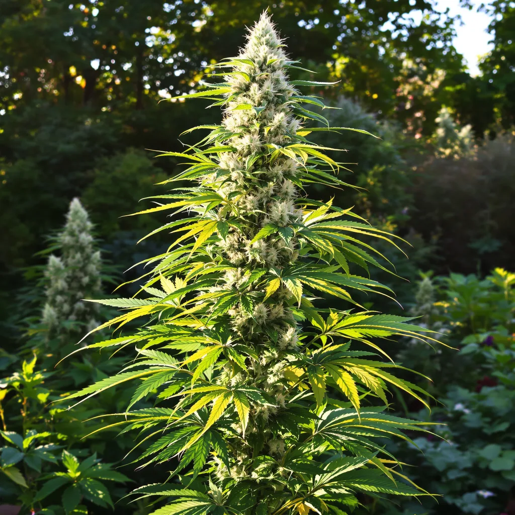 3 Kings 13% indica / 87% sativa flower with visible trichomes