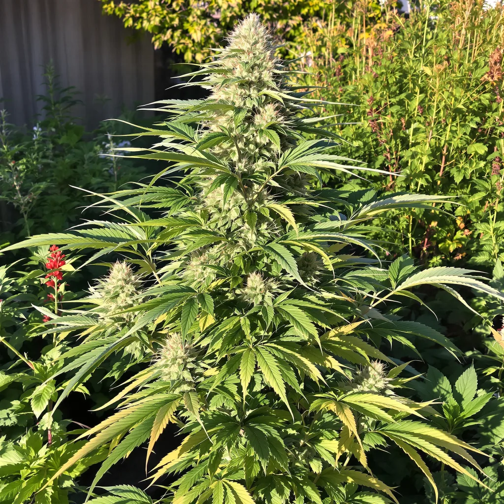 41 Cherries 69% indica / 31% sativa flower with visible trichomes