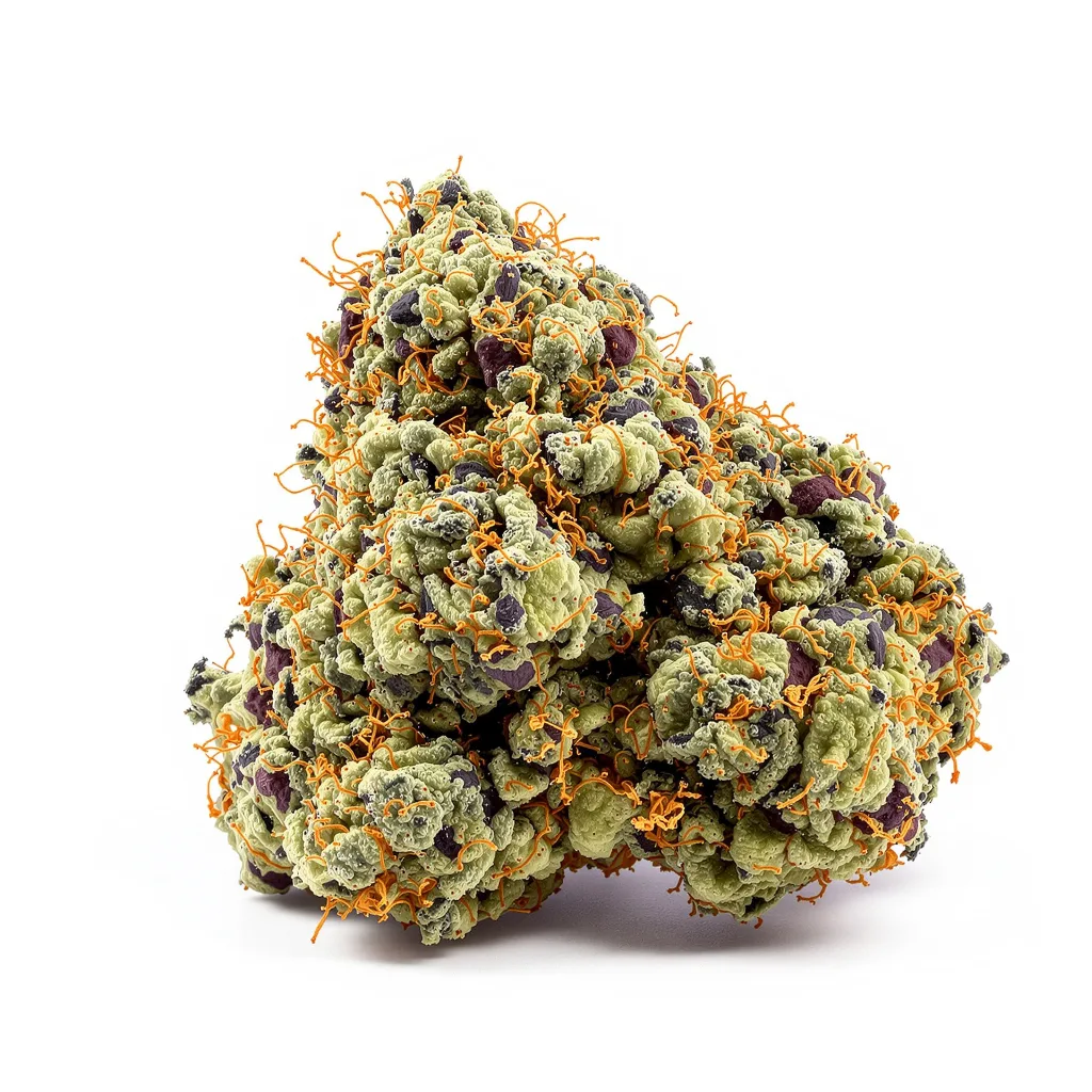 Afghan cannabis plant in flowering stage — 60-100 cm autoflower