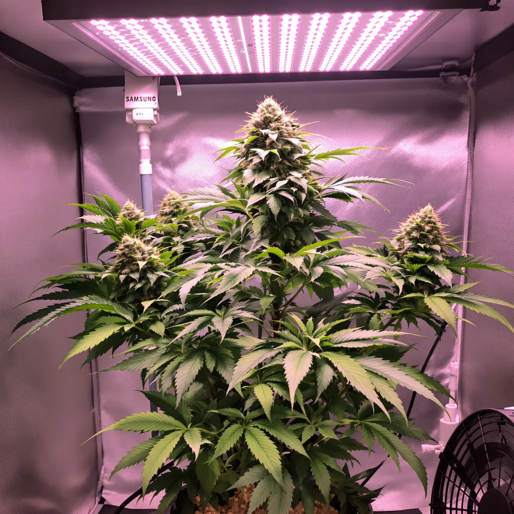 Alien Rift 65% indica / 35% sativa flower with visible trichomes