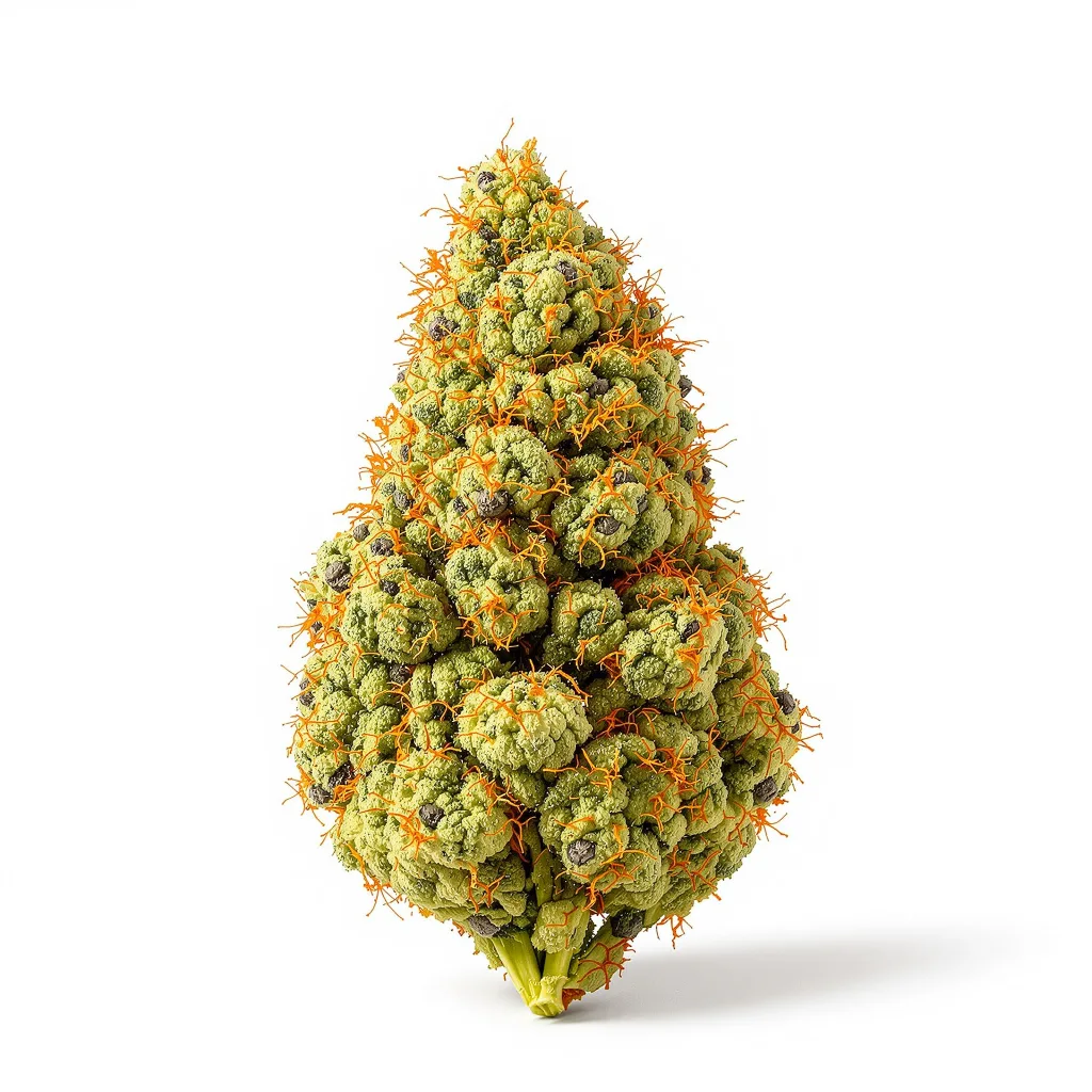 Alpha Blue cannabis plant in flowering stage — 150-200 cm feminised