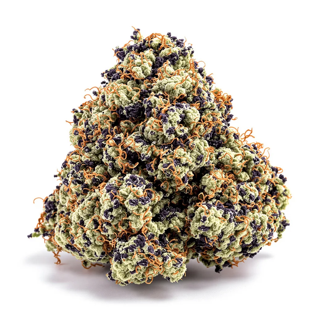 American Kush cannabis plant in flowering stage — 90-130 cm feminised