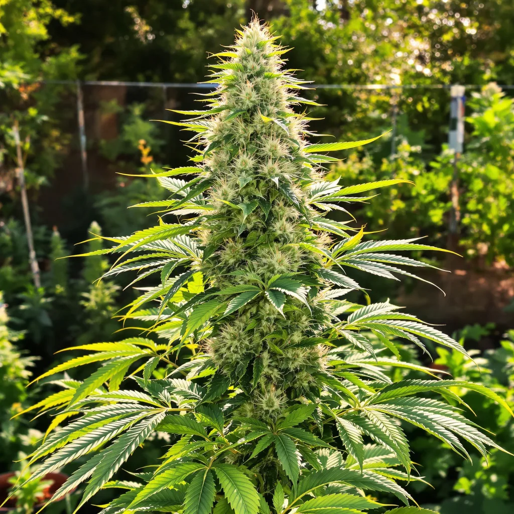 American Strains Pack 40% indica / 60% sativa flower with visible trichomes