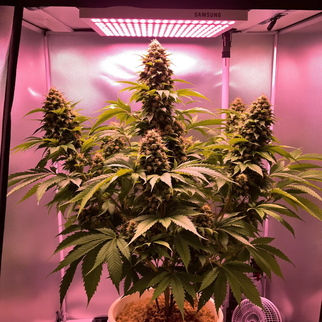 Apple Tarts 85% indica / 15% sativa flower with visible trichomes