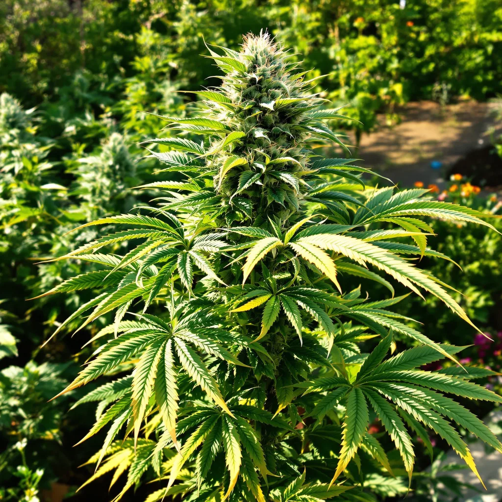 Apple Tarts 85% indica / 15% sativa flower with visible trichomes