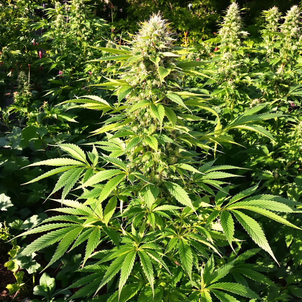 Appleberry 89% indica / 11% sativa flower with visible trichomes