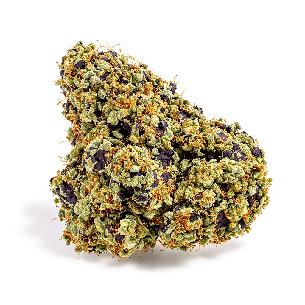 Ayahuasca Purple cannabis plant in flowering stage — 60-100 cm autoflower