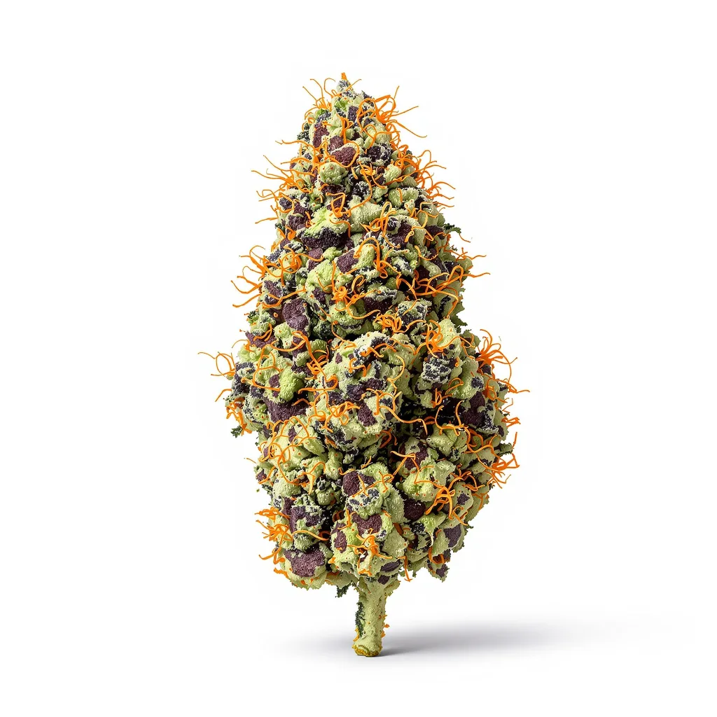 Banana OG cannabis plant in flowering stage — 60-100 cm autoflower