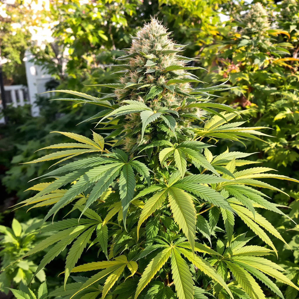 Batman OG 84% indica / 16% sativa flower with visible trichomes