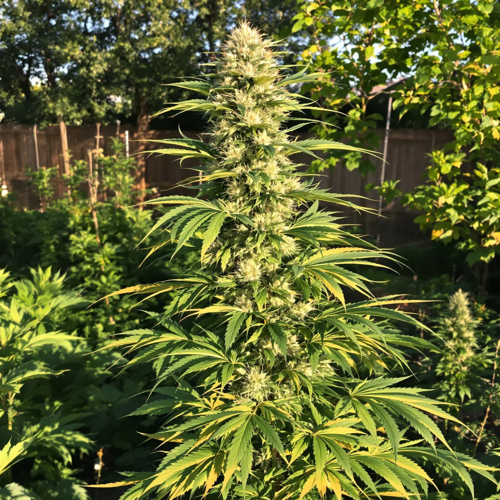 Berner's Cookies 25% indica / 75% sativa flower with visible trichomes