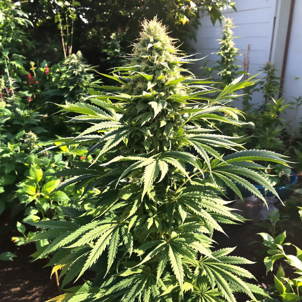 Black Cherry 79% indica / 21% sativa flower with visible trichomes
