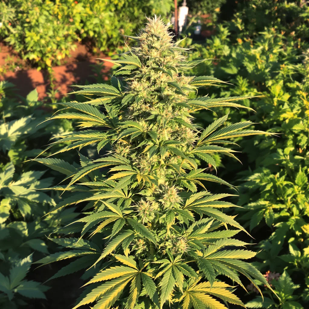 Black Rose 73% indica / 27% sativa flower with visible trichomes
