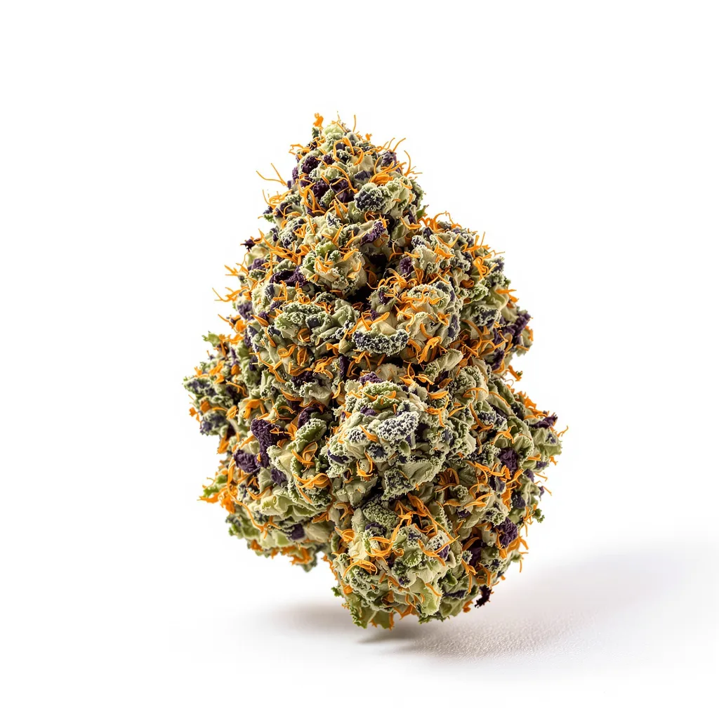 Black Water Purple OG Cheese cannabis plant in flowering stage — 90-130 cm feminised
