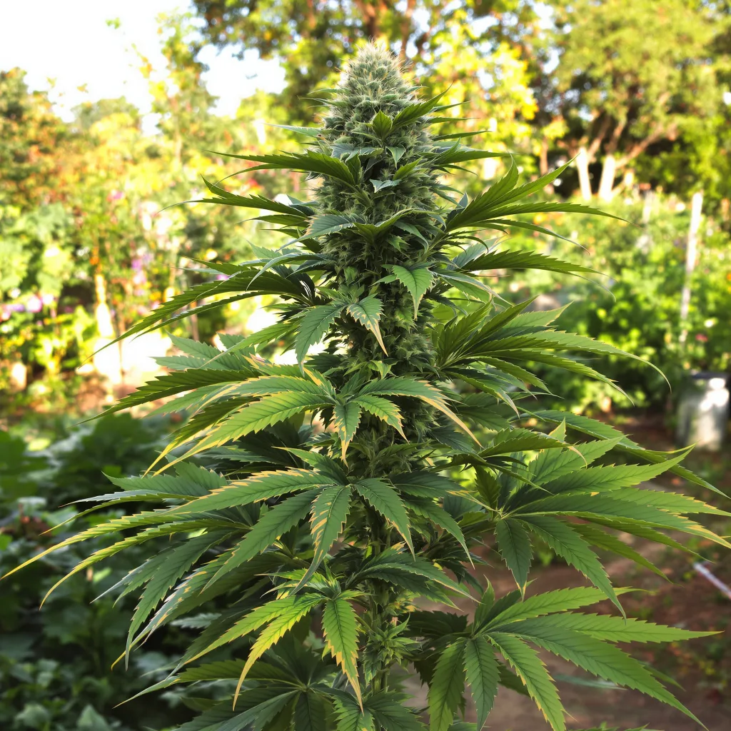 Blackberry Bubble 86% indica / 14% sativa flower with visible trichomes