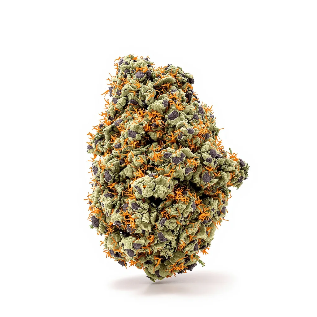 Blue Afghani cannabis plant in flowering stage — 90-130 cm feminised