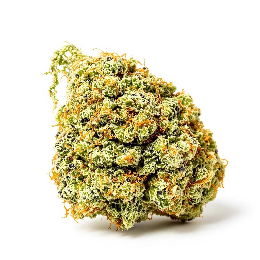 Blue Amnesia cannabis plant in flowering stage — 60-100 cm autoflower