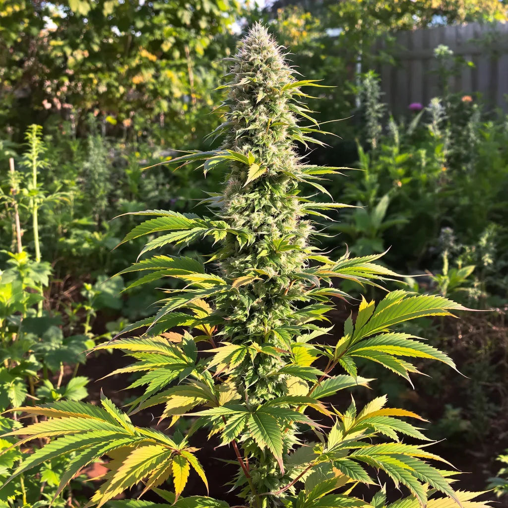 Blue Cookies 60% indica / 40% sativa flower with visible trichomes