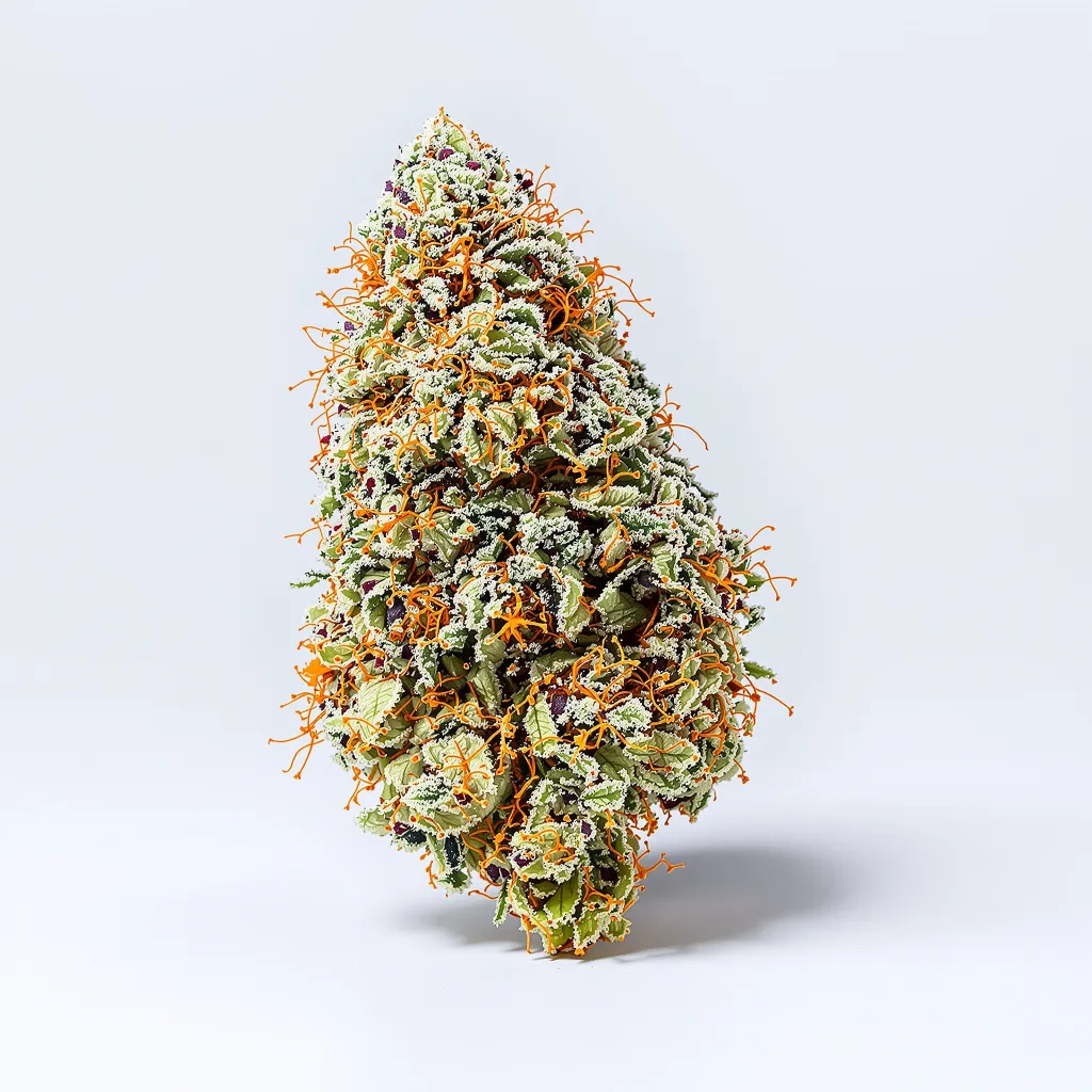 Blue Galaxy cannabis plant in flowering stage — 60-100 cm autoflower