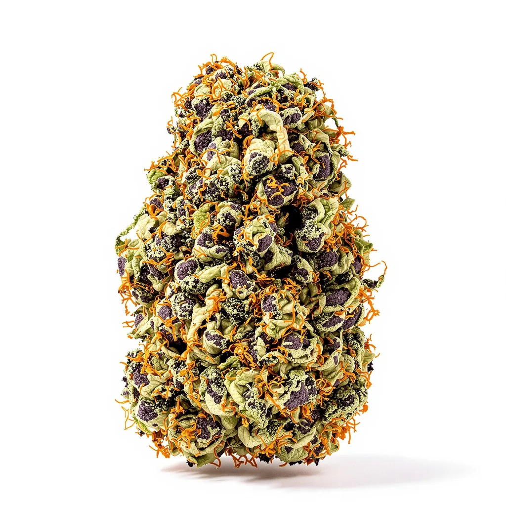 Blue Haze cannabis plant in flowering stage — 60-100 cm autoflower