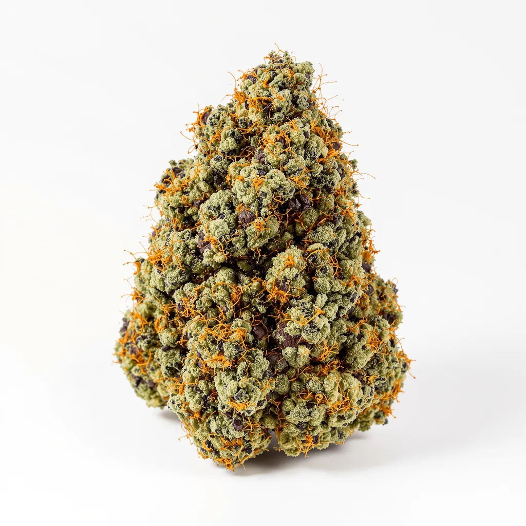 Blueberry Kush cannabis plant in flowering stage — 60-100 cm autoflower