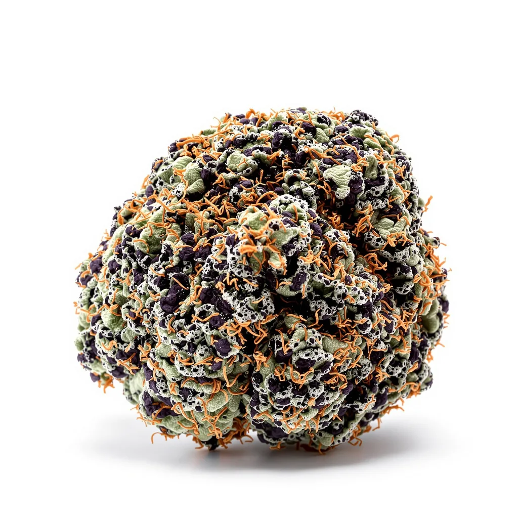 Bubba Kush cannabis plant in flowering stage — 60-100 cm autoflower