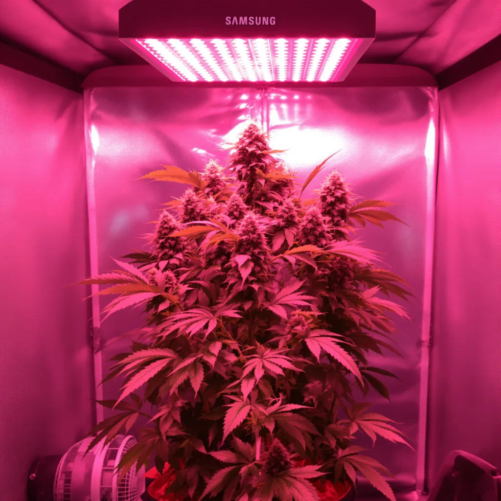 Capers 71% indica / 29% sativa flower with visible trichomes