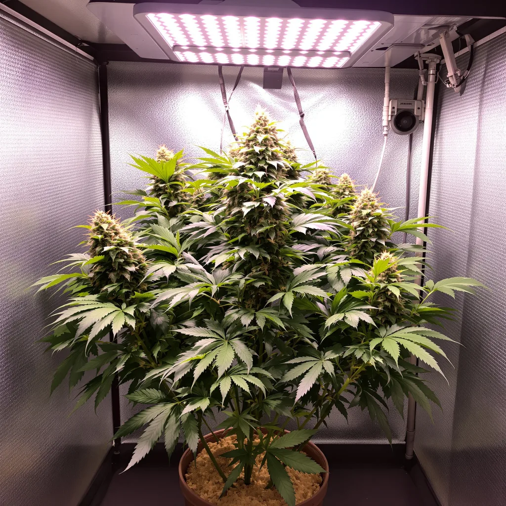 Casper OG 71% indica / 29% sativa flower with visible trichomes