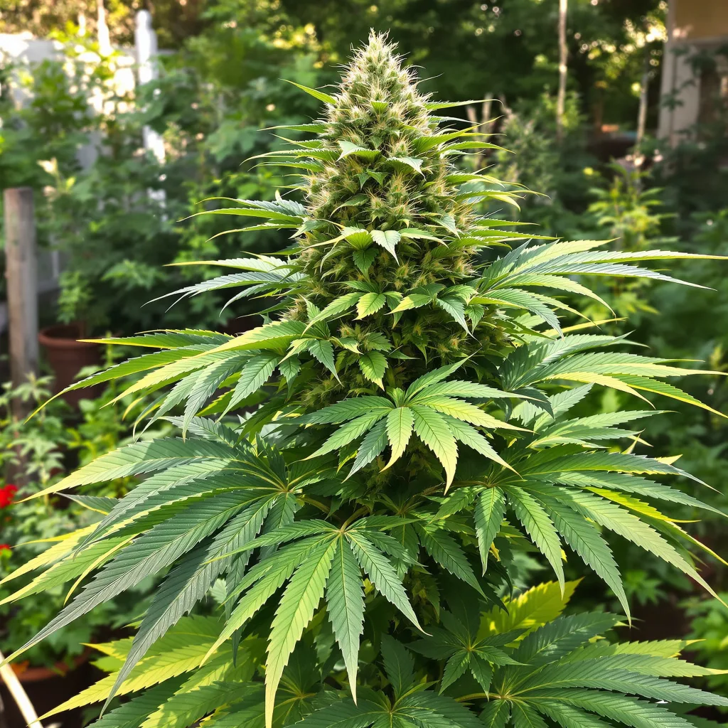 Cherry Kush 75% indica / 25% sativa flower with visible trichomes