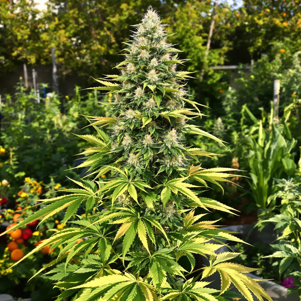Cookie Wreck 40% indica / 60% sativa flower with visible trichomes