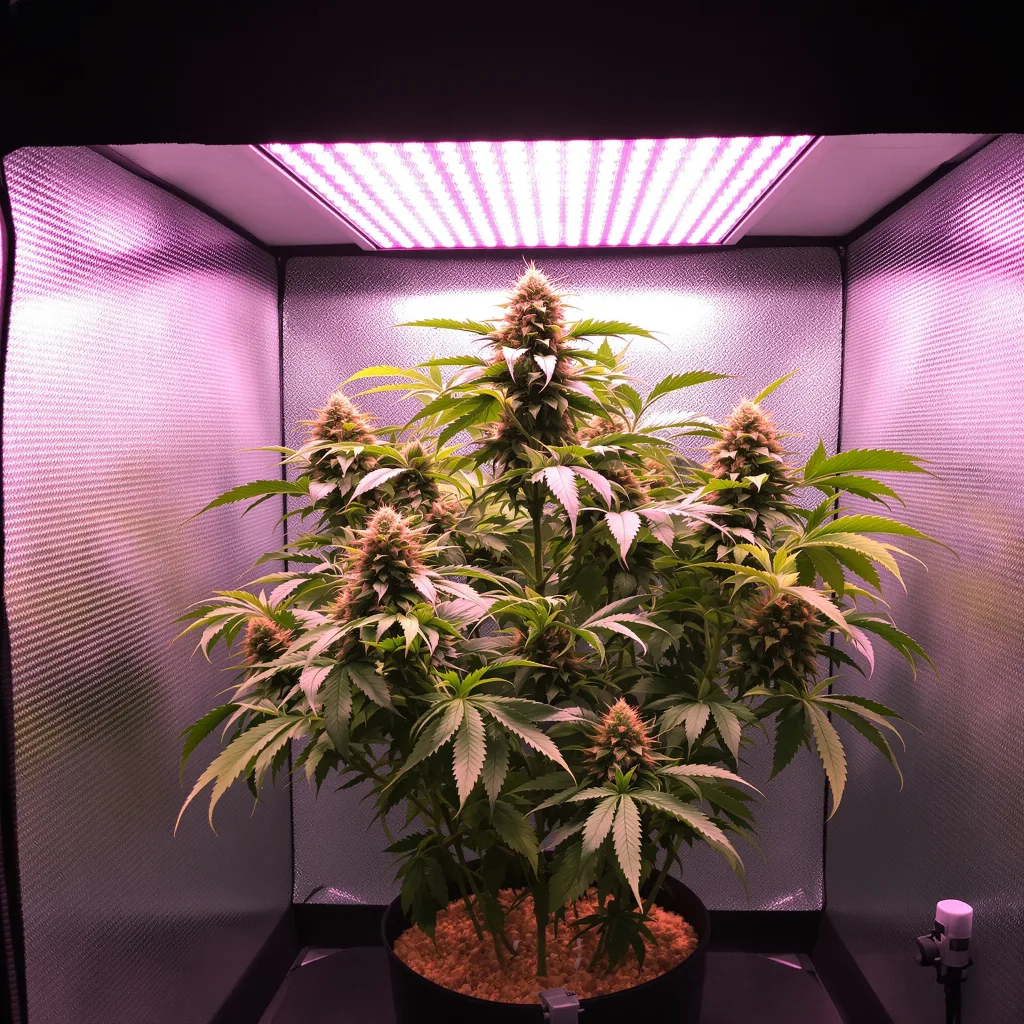 Couch Lock Pack 80% indica / 20% sativa flower with visible trichomes