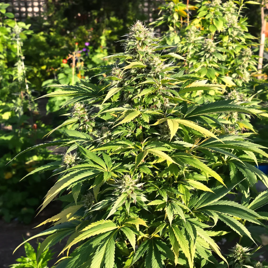 Couch Lock Pack 80% indica / 20% sativa flower with visible trichomes