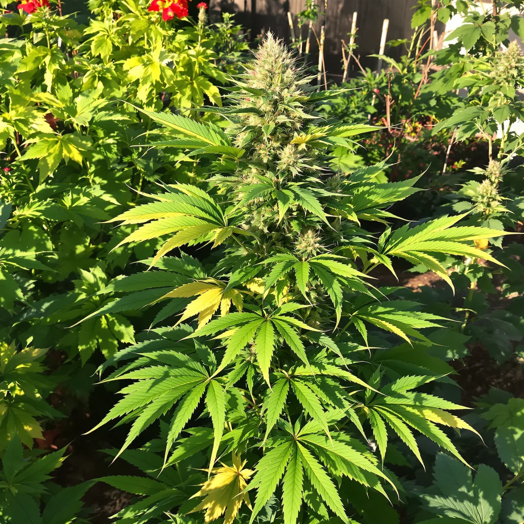 Critical Purple 70% indica / 30% sativa flower with visible trichomes