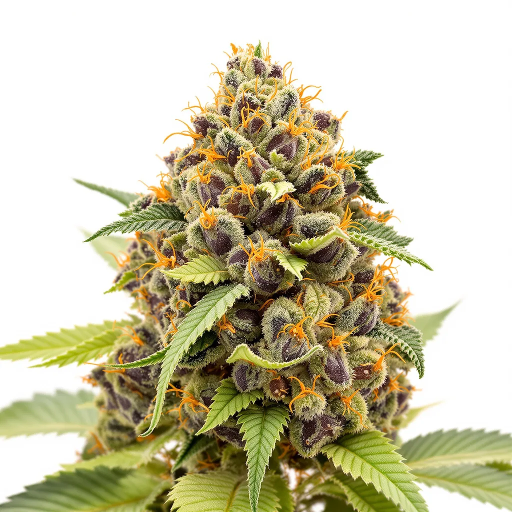Crouching Tiger Hidden Alien cannabis plant in flowering stage — 60-100 cm autoflower