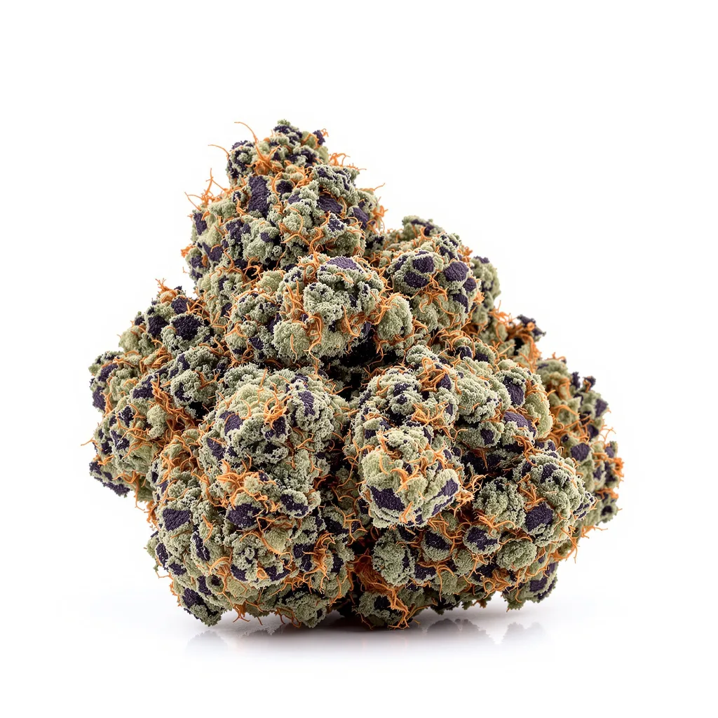 Crown OG cannabis plant in flowering stage — 60-100 cm autoflower