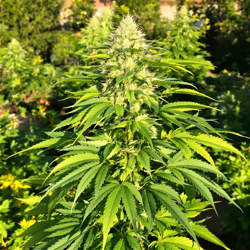 Crown Royale 83% indica / 17% sativa flower with visible trichomes