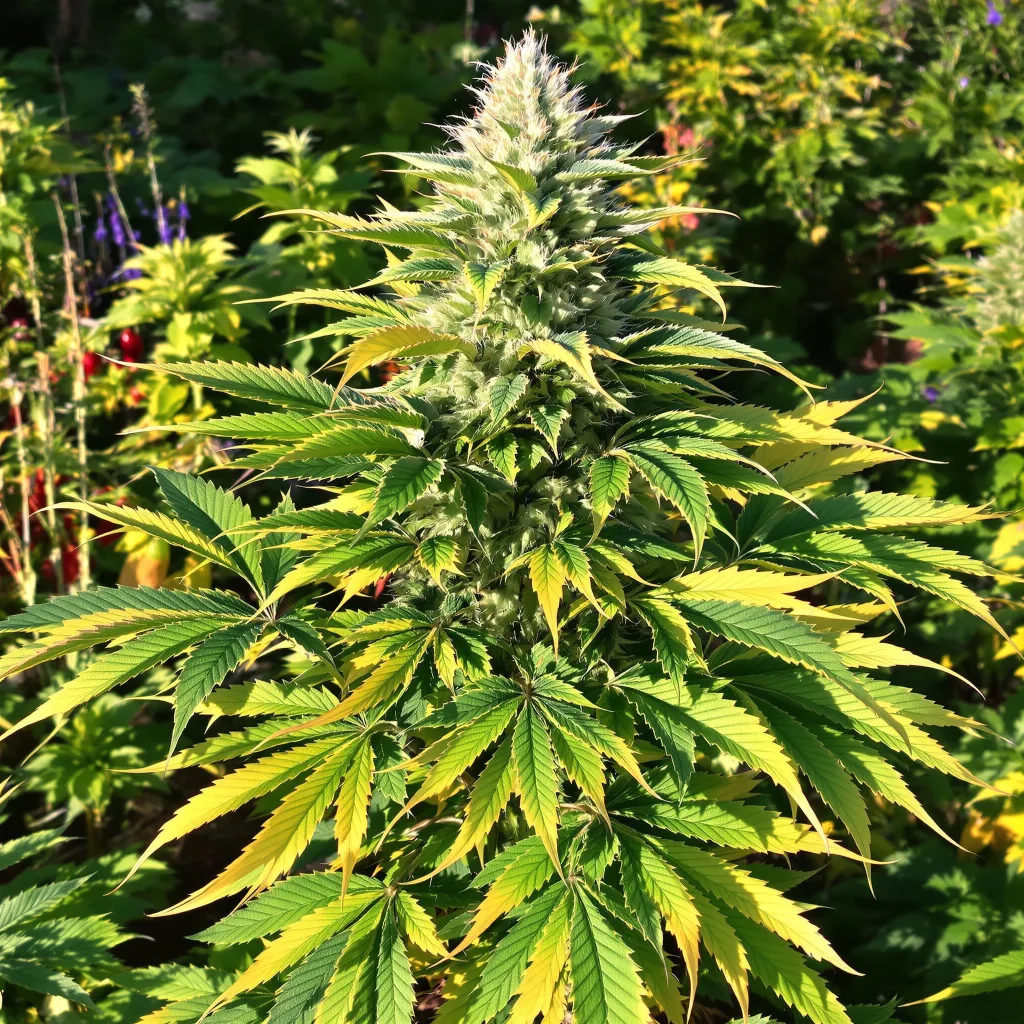 Crown Royale 83% indica / 17% sativa flower with visible trichomes