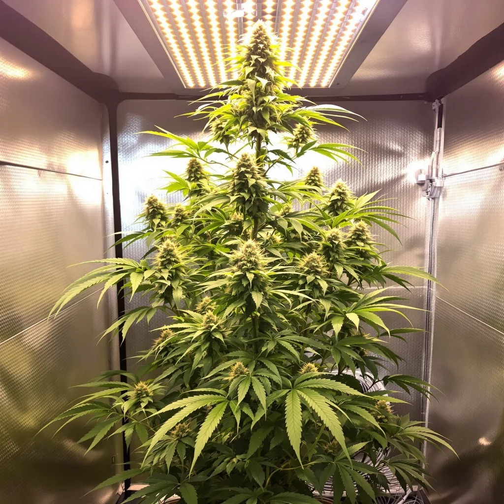 Deadly Sativas Mixpack 15% indica / 85% sativa flower with visible trichomes