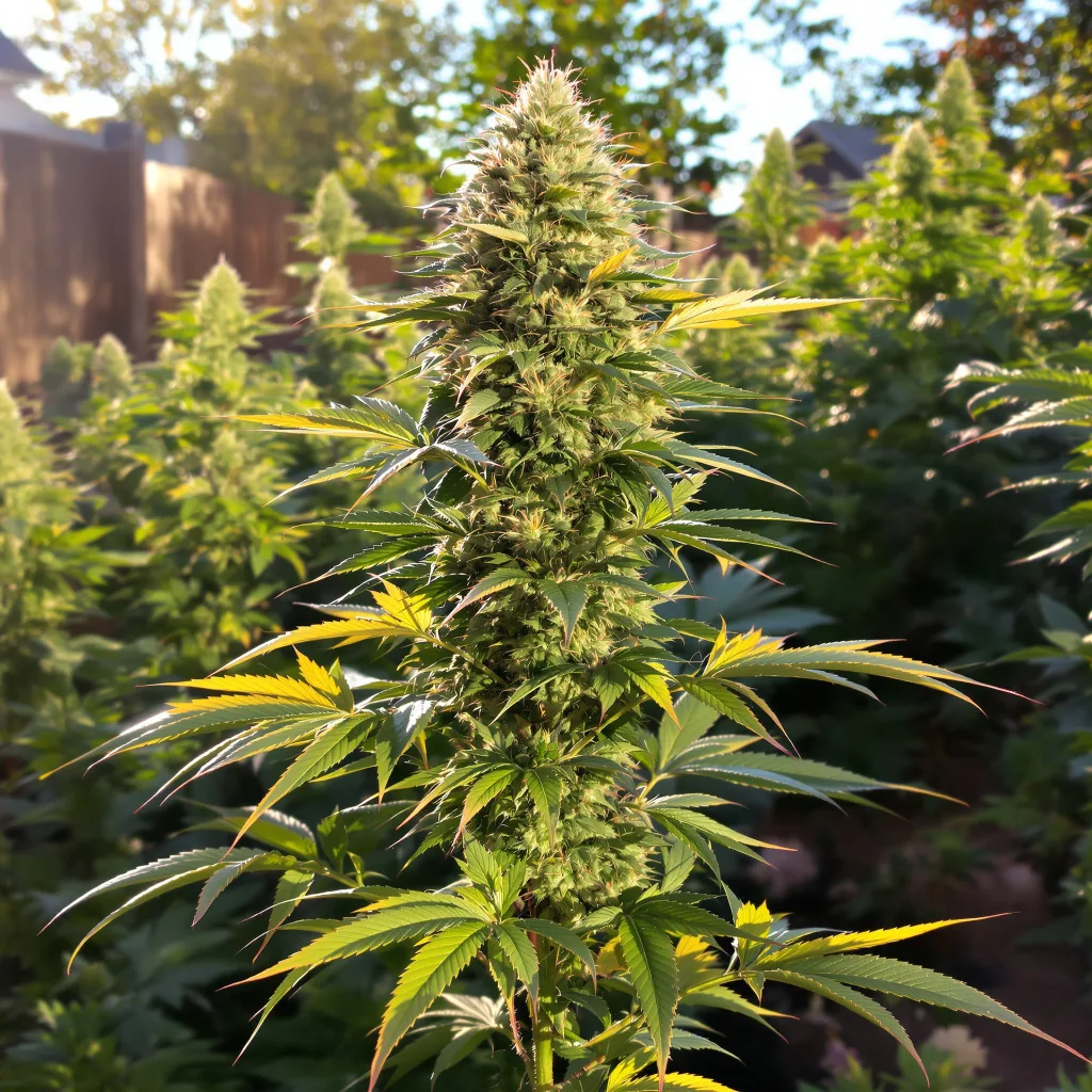 Death Star OG 60% indica / 30% sativa flower with visible trichomes