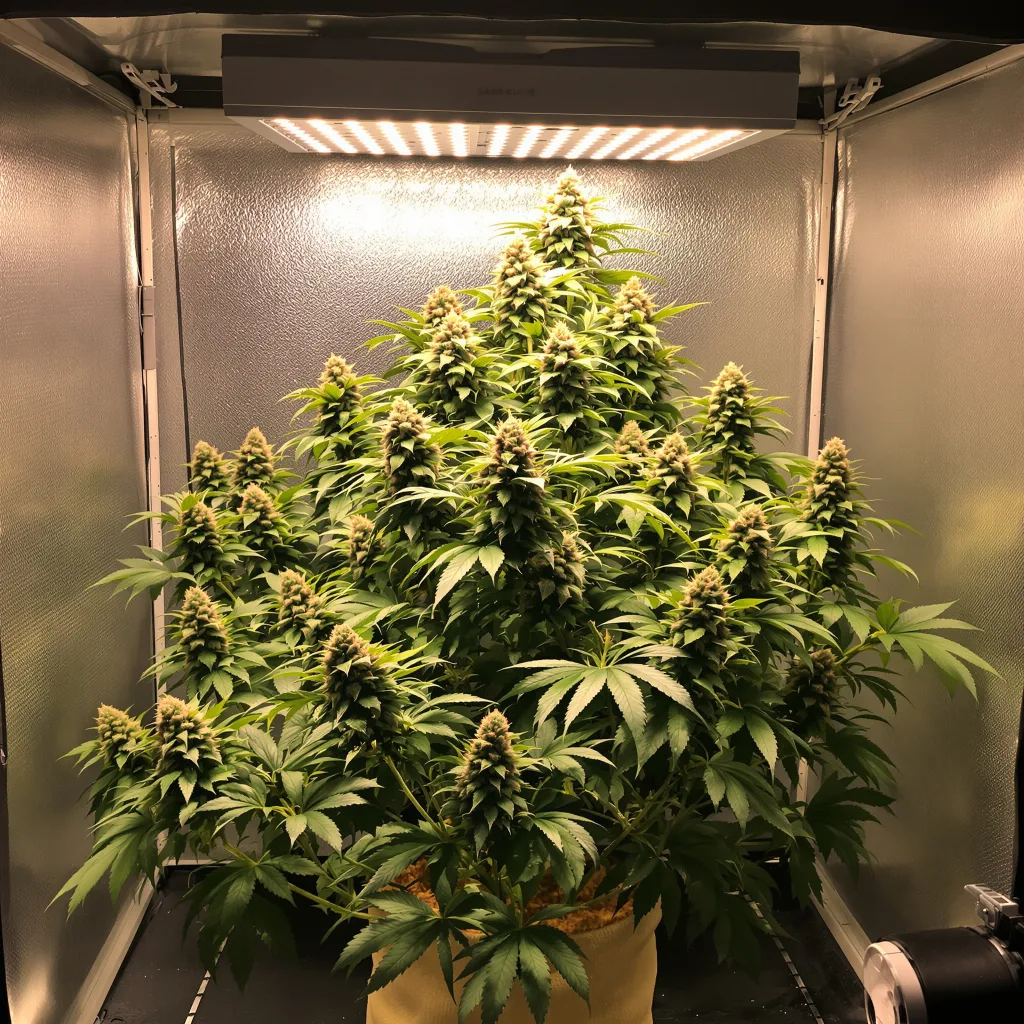 Diamond OG 50% indica / 40% sativa flower with visible trichomes