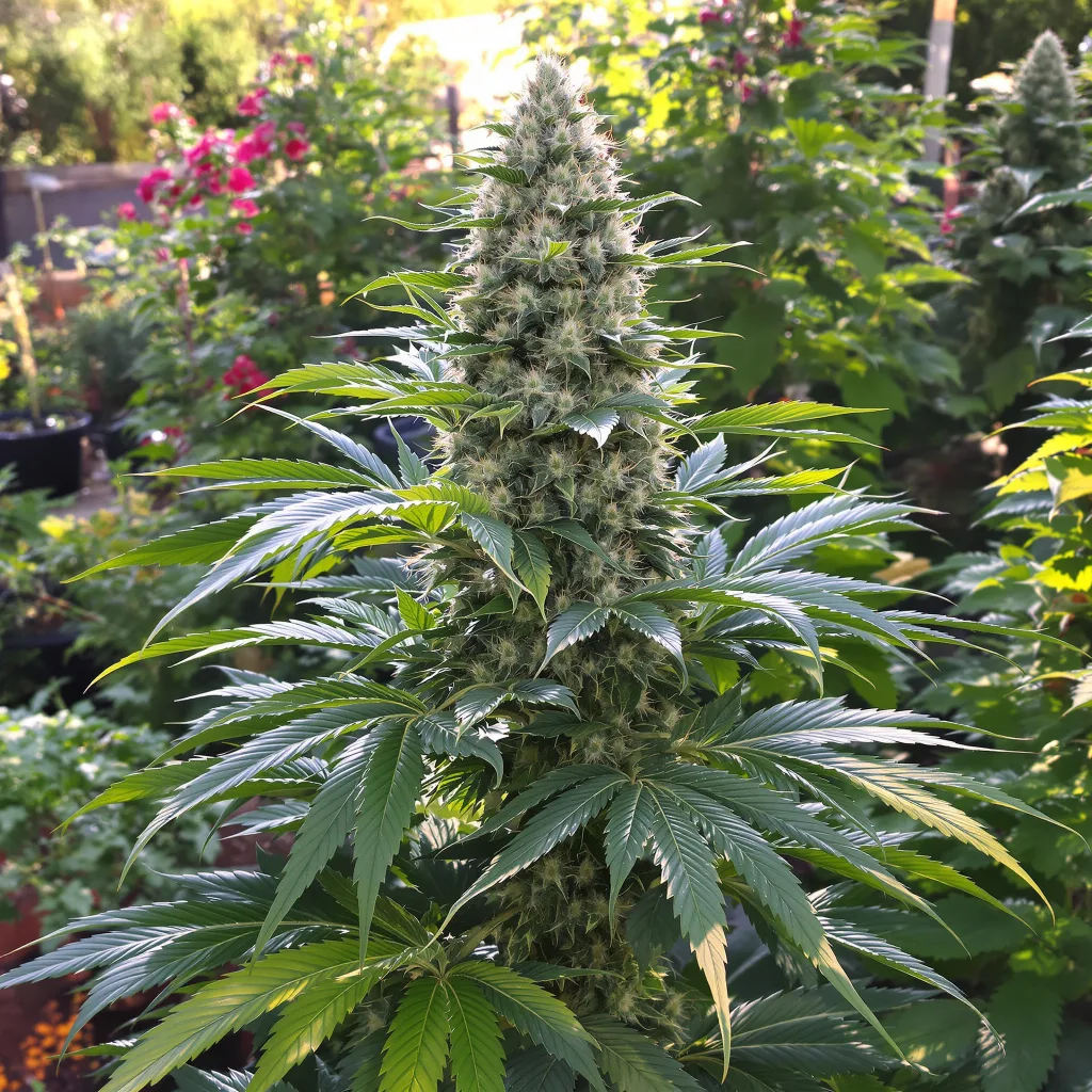 Dream Berry 78% indica / 22% sativa flower with visible trichomes