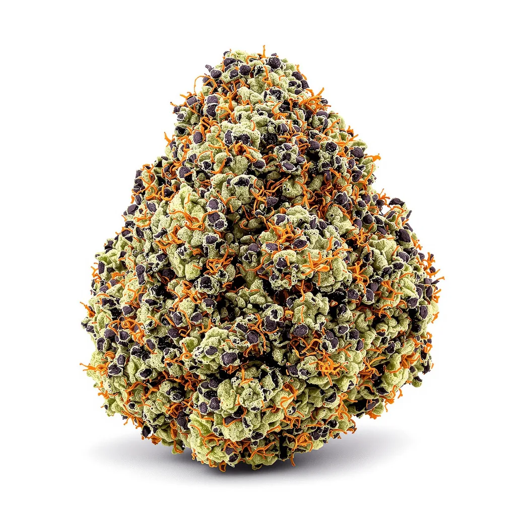 Electric Blue cannabis plant in flowering stage — 60-100 cm autoflower