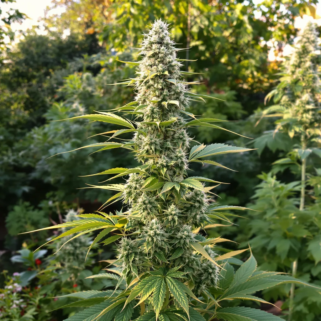 Faygo Red Pop 40% indica / 60% sativa flower with visible trichomes