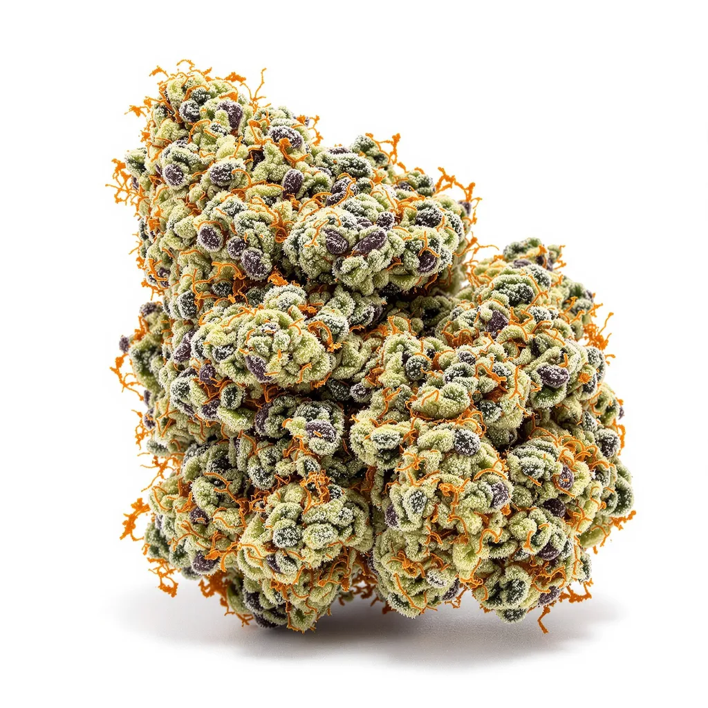 Frosty cannabis plant in flowering stage — 120-180 cm feminised
