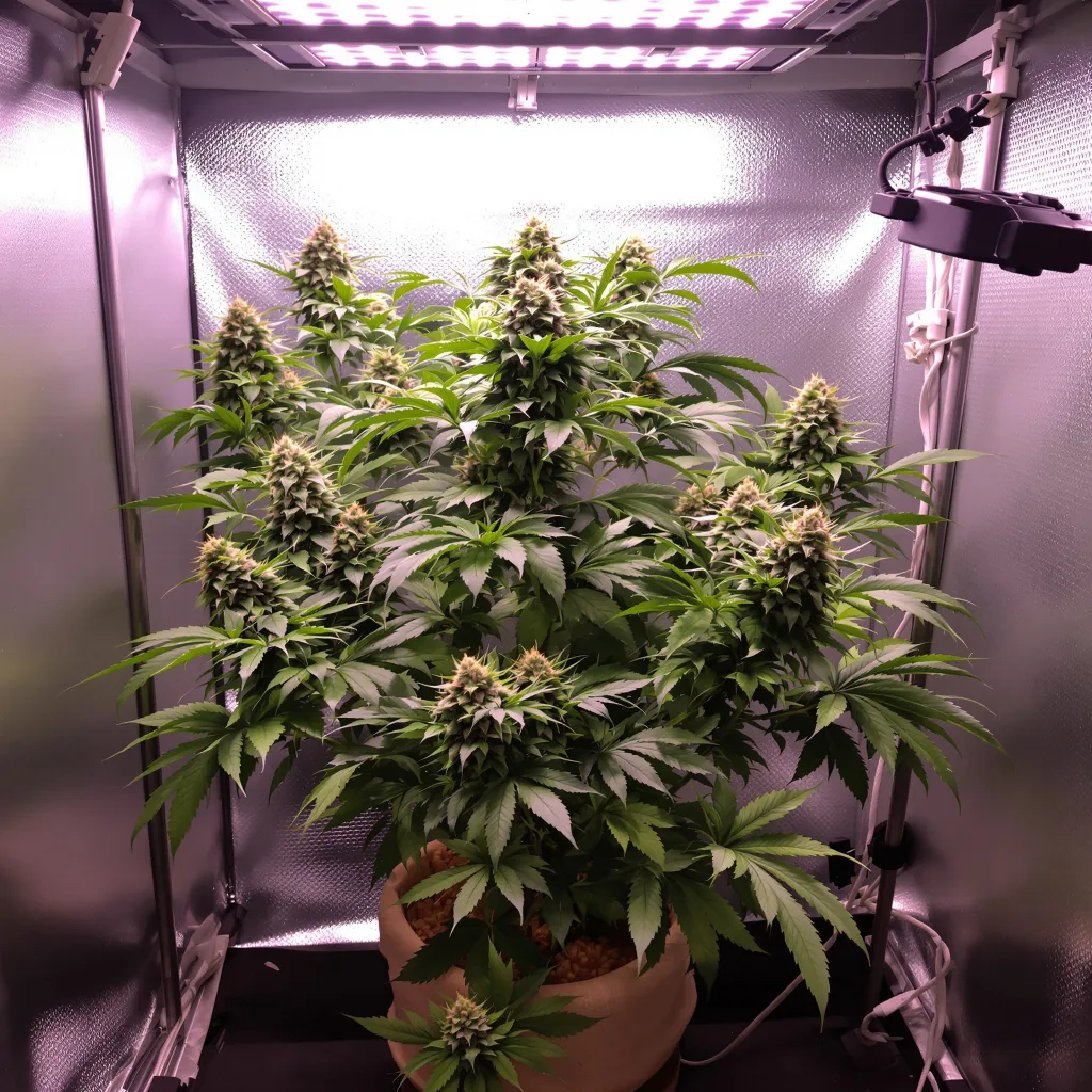 Fruit 78% indica / 22% sativa flower with visible trichomes