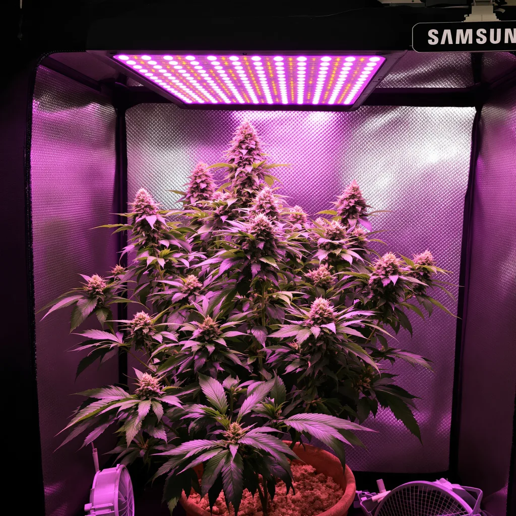 Fruit 78% indica / 22% sativa flower with visible trichomes