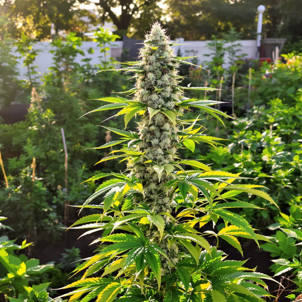 Girl Scout Cookies 37% indica / 63% sativa flower with visible trichomes