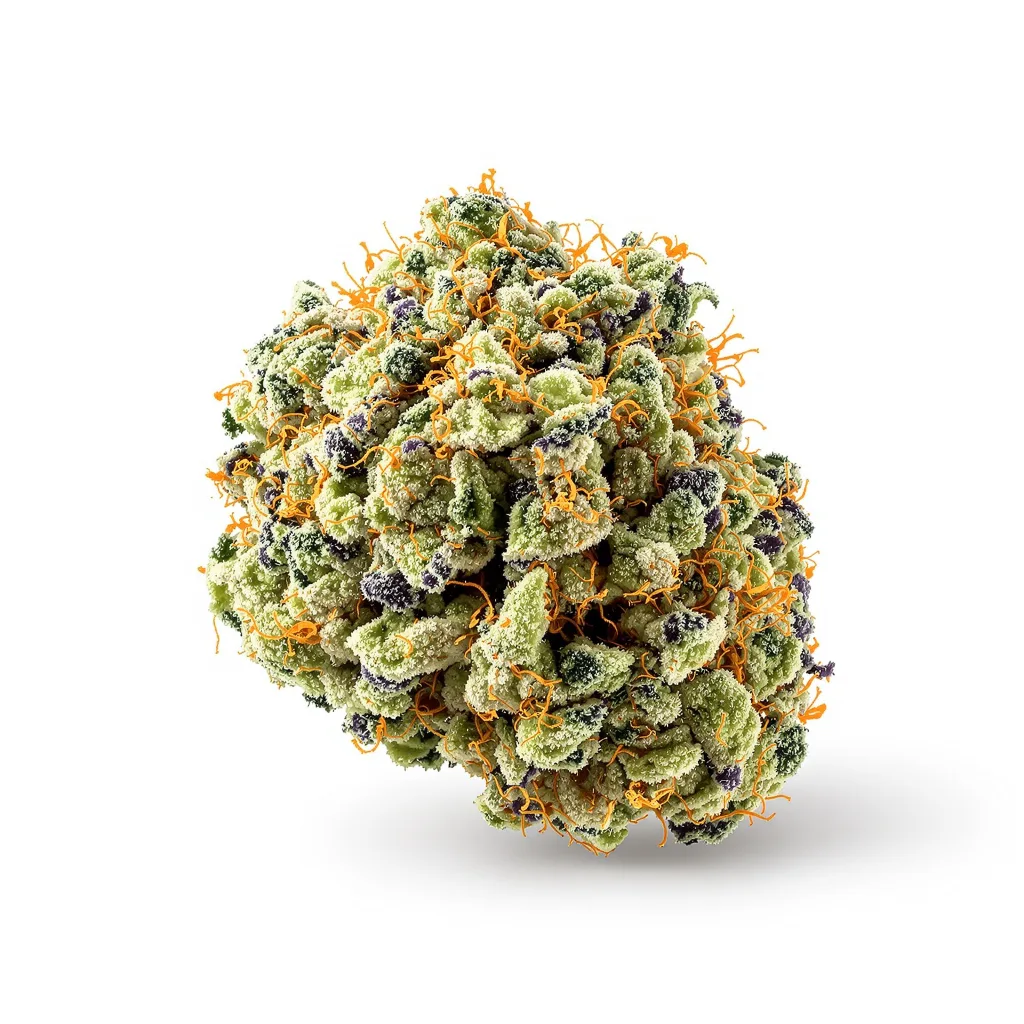 Golden Nugget cannabis plant in flowering stage — 60-100 cm autoflower