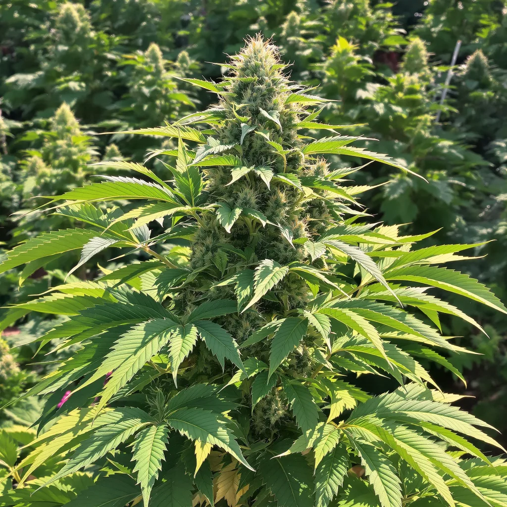 Gorilla Cookies 88% indica / 12% sativa flower with visible trichomes