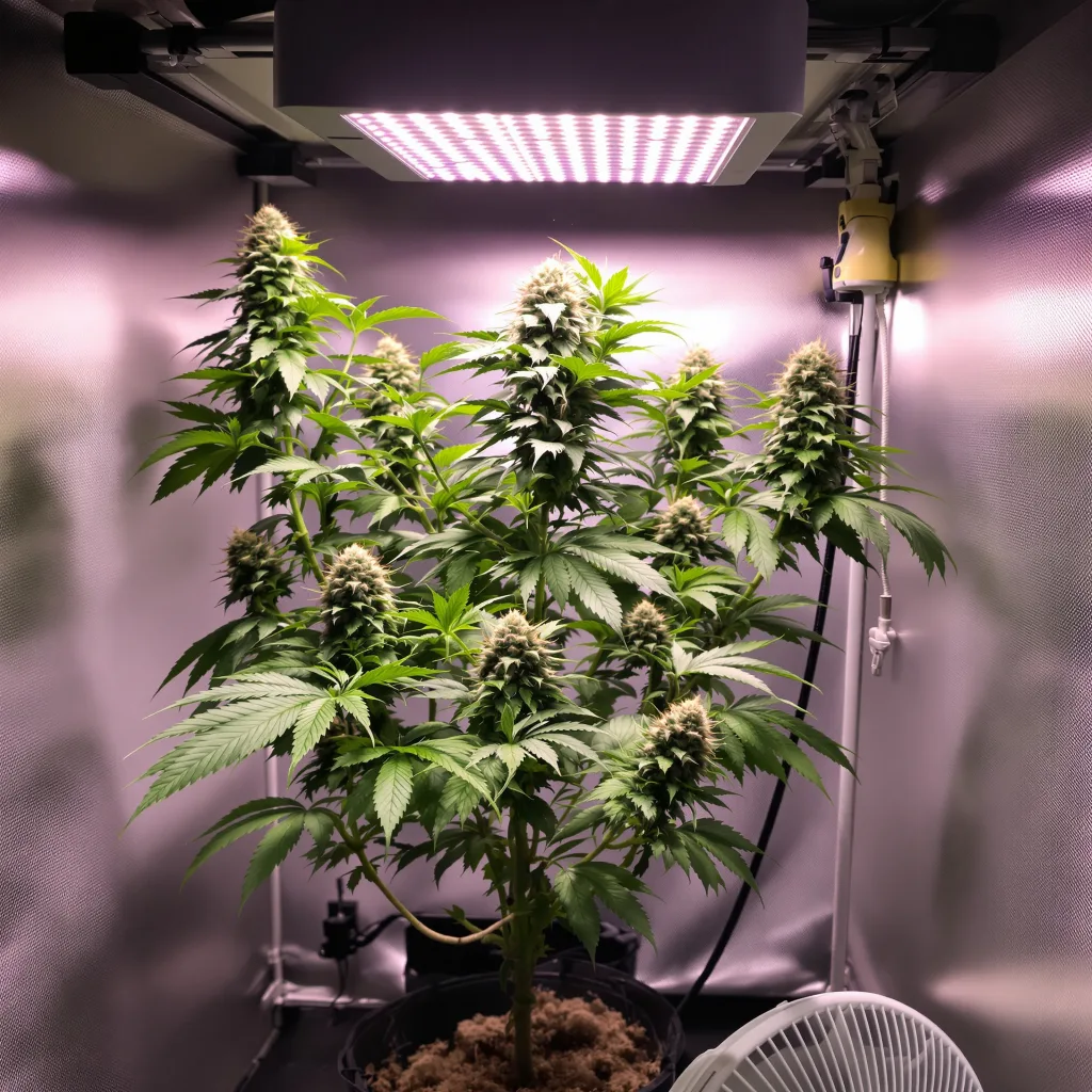 Gorilla Cookies 88% indica / 12% sativa flower with visible trichomes