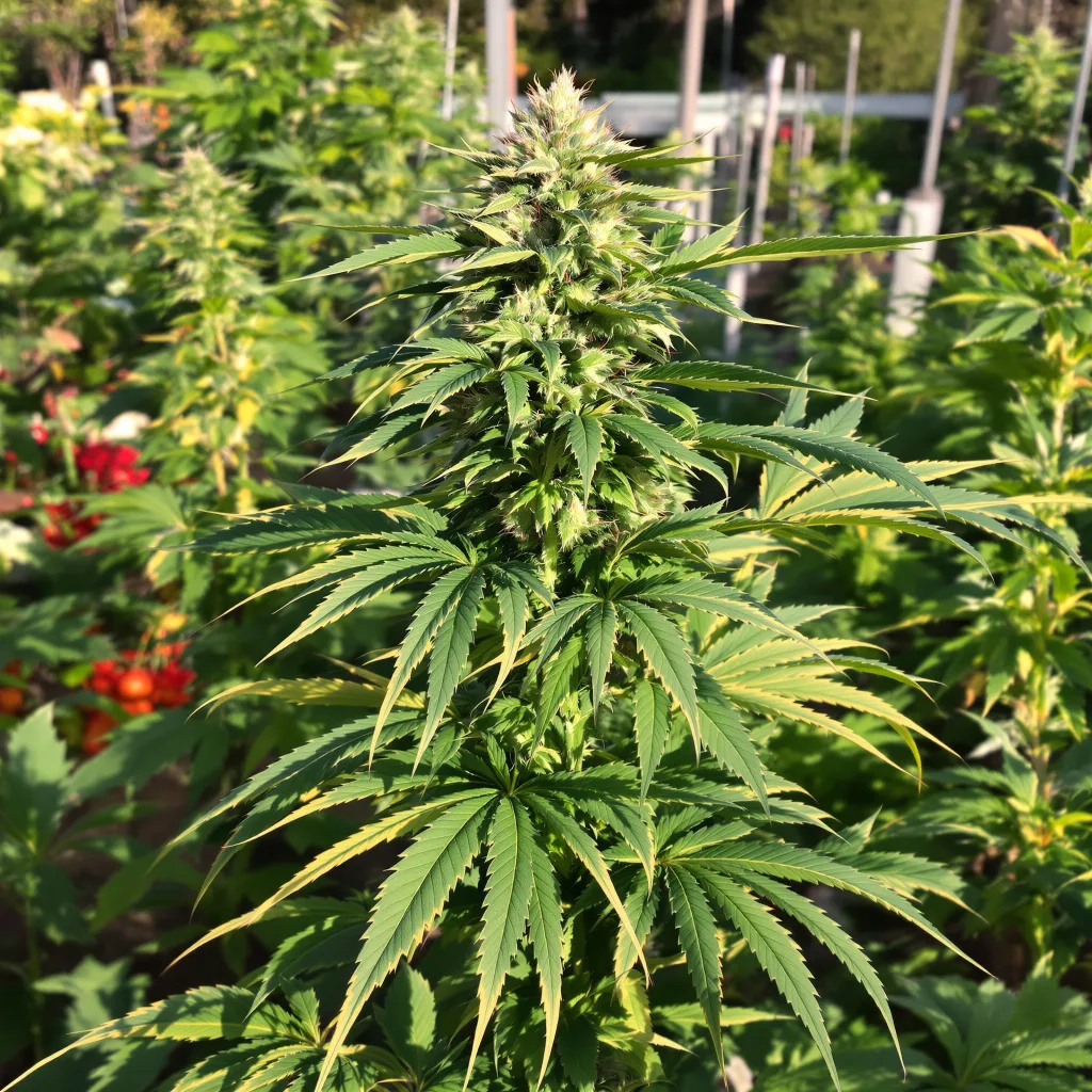 Gorilla Cookies 88% indica / 12% sativa flower with visible trichomes